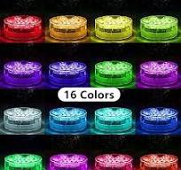 10 LEDs Underwater Night Lamp RGB Led Submersible Light Battery Operated  Garden Swimming Pool Light for Wedding Party Vase Bowl - AliExpress