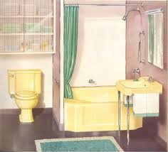 Use these beautiful bath designs and clever color tips to find the bathroom color scheme that fits your style and your home. Decorating A Yellow Bathroom Color History And Ideas From Five Manufacturers From 1927 To 1962 Retro Renovation