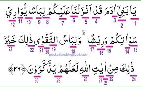 Mereka kelak akan mendapat balasan terhadap apa yang telah mereka kerjakan. Hukum Tajwid Dalam Al Quran Surat Al A Raf Ayat 180 Lengkap Dubai Khalifa