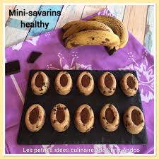 Plutot Que De Donner Des Biscuits Industriels Sucres A Vos Enfants Je Vous Invite A Realiser Mes Savarins Healthy A Culinaire Faire Fondre Du Chocolat Savarin