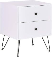 Feel your living room furniture is a bit on the dull side? Buy Nightstands End Table With 2 Drawer White Nightstand Modern With Storage Wood Cabinet For Bedroom Side Table For Bed End Tables For Living Room Online In Turkey B08qv8cd7n