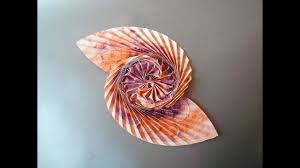 Origami Leafy Dance Alexander Kurth Tutorial Origami Paper Origami Origami Flowers