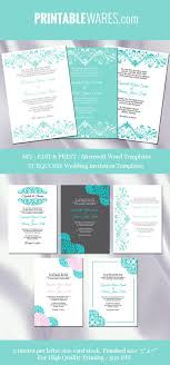 Turquoise Wedding Invitation Templates Word Diy Cheap Cheap Wedding Invitations Turquoise Wedding Invitations Wedding Invitation Templates