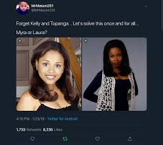Two actresses played harriet winslow payton wanted to vacate the role much earlier. Tbh Myra Was A Real One Blackpeopletwitter