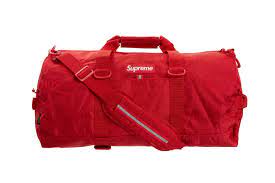Supreme Duffle Bag Ss19 Red Duffle Duffle Bag Bags