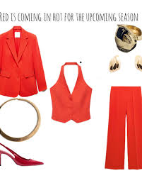 My first top curated fall items that will help spruce up your wardrobe this  season. 1- RED RED WINE!! This color is hot this season. This beautiful  satin skirt can be used