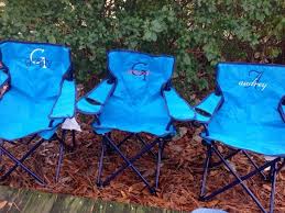 Monogrammed Folding Chair Beach Chair Lawn Chair Bag Chair Etsy Bag Chair Tailgate Chairs Folding Chair