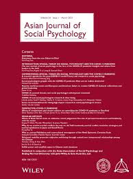 Latest articles in this journal. Asian Journal Of Social Psychology Wiley Online Library