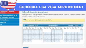 How To Schedule Usa Visa Appointment Online | Step By Step 2020 - Youtube