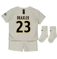 Psg away jersey men's 2018/19. Official 2018 19 Psg Away Baby Kit Draxler 23 Buy Online On Offer