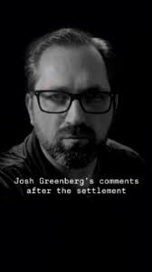 Josh Greenberg’s words were direct and powerful following the settlement  yesterday, cutting through any uncertainty surrounding Ellen's case. That  long pause after his statement while making eye ...
