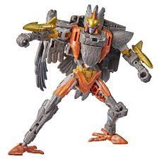 Transformers Toys Generations War for Cybertron: Kingdom Deluxe WFC-K14  Airazor Action Figure - 8 and Up, 5.5-inch - Transformers