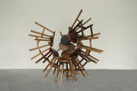 Wooden Chairs Turned Into Art Ai Weiwei Chinese Artists Art