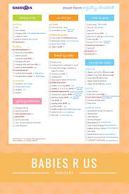 babies r us registry checklist what do you really need