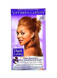 If you like a slightly darker mane, you can add depth while darkening your honey blonde hue by adding chocolate lowlights into the mix. Pack Of 3 Dark And Lovely Conditioning Hair Color 378 Honey Blonde Buy Online In Andorra At Andorra Desertcart Com Productid 144159026
