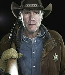 Longmire Sheriff Walt Robert Taylor Longmire Suede Leather Brown Coat  Jacket