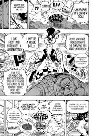 One Piece Chapter 956 Big News Analysis One Piece Amino With his devil fruit powers active, morgans has the form of a very tall human albatross hybrid with small eyes and a large beak.