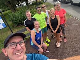 Sunday Snails you were awesome 🤩 8 of us out bright and early this morning  for an 8ml