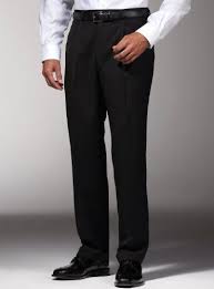 Men's plain pants outfit for. Suit Dress Pants Separates Slacks Pleated Trouser Jet Black Mens Outfits Mens Clothing Styles Mens Suits
