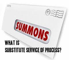 What Is Substitute Service Of Process? | A People's Choice