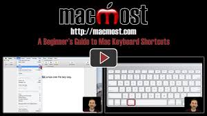 A Beginner S Guide To Mac Keyboard Shortcuts 1596 Youtube