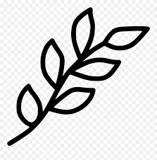 Download And Svg Branch Leaf Branch Black Clipart Png Download 5361471 Pinclipart