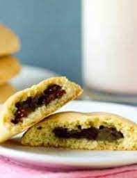Add eggs, one at a time, beating well after each addition. Filled Raisin Cookies Brown Eyed Baker