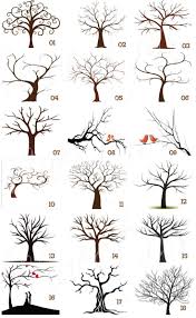Tree Structure Shapes Draw Pattern Como Dibujar Arboles Tree Art Tree Drawing Easy Drawings