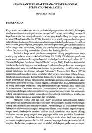 Pekerja sosial dengan disabilitasdeskripsi lengkap. Jangkaan Terhadap Peranan Pekerja Sosial Perubatan Di Malaysia Jati Journal Of Southeast Asian Studies