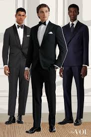 Image result for black tie optional male