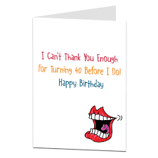 I am so proud of the person you are. Funny Sarcastic 40th Birthday Card For Men Women