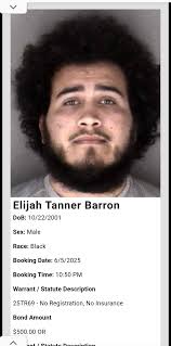 Joel Michael Jordan DoB: 8//19/1988 Sex: Male Race: White Booking Date:  6/5/2025 Booking Time: 11:40 Warrant/ Statute Description 23CR574-  Interference with LEO, Driving While Suspended, Fail to wear seatbelt Bond  Amount $2,000.00