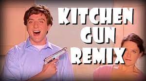 Kitchen gun commercial (old meme). Kitchen Gun Remix Compilation Youtube