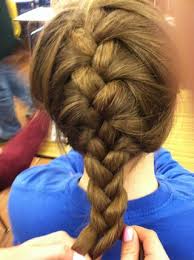 Pick up some hair with your left hand. How To Make A Traditional French Braid 9 Steps With Pictures Instructables
