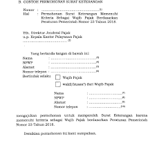 Contoh kop surat resmi dan tidak resmi. Contoh Format Surat Balasan Ke Kantor Pajak Belajar