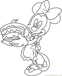Birthday coloring pages are available for children of all ages on our website. Get This Minnie Mouse Coloring Pages Free To Print Minnie Holding A Birthday Cake