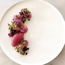 Gourmet recipes dessert recipes dessert food fine dining dessert pastry recipes weight watcher desserts. Gastro Art On Instagram Blueberry Pistachio Chocolate Violet Great Dessert Uploaded By Chefgustavsson Food Plating Great Desserts Dessert Presentation