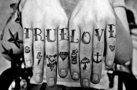 True Love Cluedo True Love Tattoo Love Finger Tattoo Knuckle Tattoos