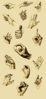 Hand References Empty Open Closed Palm Back Side Thumbs Up Fingers Knuckles Drawings Hand Reference Drawing Reference