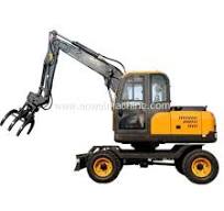 Construction Machine Wheel Excavator 16 Ton Hydraulic China ...