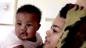 Teyana taylor is nailing it! Teyana Taylor S Tearful Tribute To Daughter On First Birthday People Com