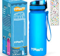 PUWOWYE Trinkflasche Kinder Auslaufsicher, 500ml Sport Trinkflasche Schule  für Wandern & Fitnessstudio, Trinkflasche Kohlensäure Geeignet Kinder, ...