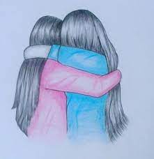 How To Draw Best Friends Drawings Of Friends Best Friend Drawings Cute Drawings Of People