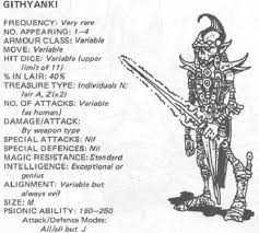 One dedicated to the cultivation of psionic powers was simply a psion. Monster Spotlight Githyanki Bell Of Lost Souls