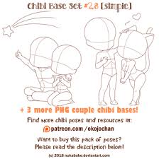 Chibi Couple Base Simple Chibi Base Set 28 By Nukababe Chibi Base Couple Chibi Couple Chibi Always prioritize the cuteness of the character over the. simple chibi base set