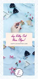 Taylor swift cat ears headband diy. Diy Kitty Cat Hair Clips Happily Eva After Halloween Cat Ears Diy Cat Ears Hair Clips Diy