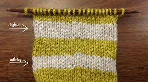 Once again very pink knits has a video about how to do that. How To Knit A Traveling Jogless Stripe In The Round New Stitch A Day