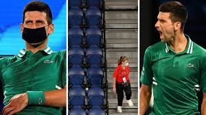 Novak djokovic decries witch hunt over criticism of tournament the washington post. Australian Open 2021 Tennis Novak Djokovic Def Taylor Fritz Djokovic Injury Fans Kicked Out Video Victoria Lockdown News