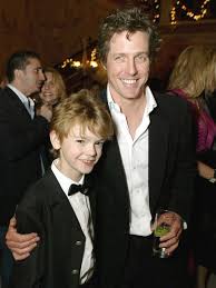 Hugh Grant With His Cousin Thomas Brodie Sangster Thomas Sangster Thomas Brodie Sangster Hugh Grant