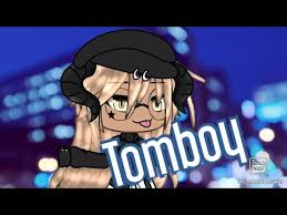 Tomboy Glmv Youtube #gacha life outfit :3 sticker by •injunss•. tomboy glmv